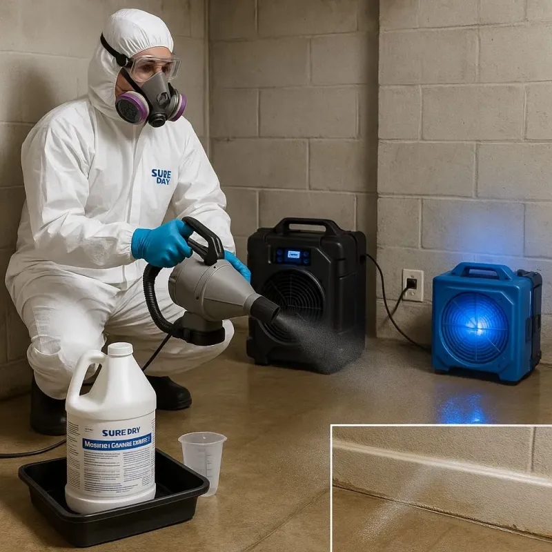 Sanitization and Odor Removal process in Rhodhiss, NC