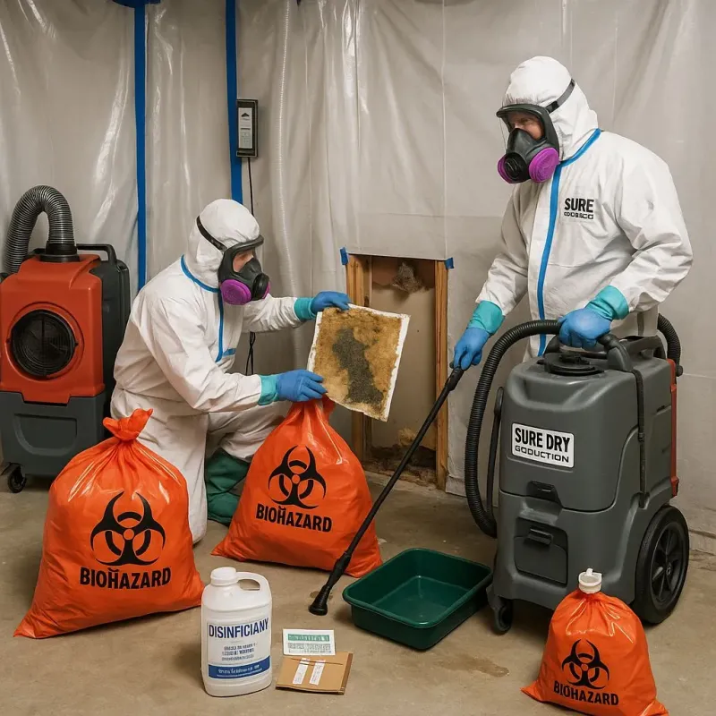 Contaminated Water Handling Protocols process in Rhodhiss, NC